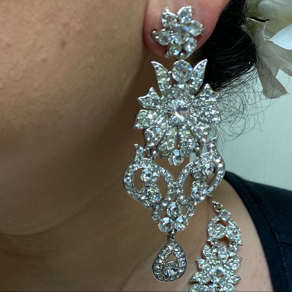 Indian silver necklace set - Picture 12 of 12